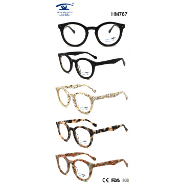 New Arrival Hot Sale Best Quality Acetate Optical Frame (HM767)